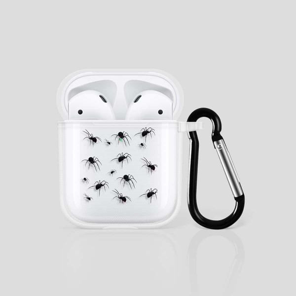 

Spider Pattern Case For Airpods, Black
