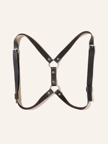 Body Harness Belt - Black - View 3