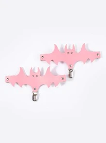 2pcs Pink Garter Belts For Costume Party - Pink - View 2