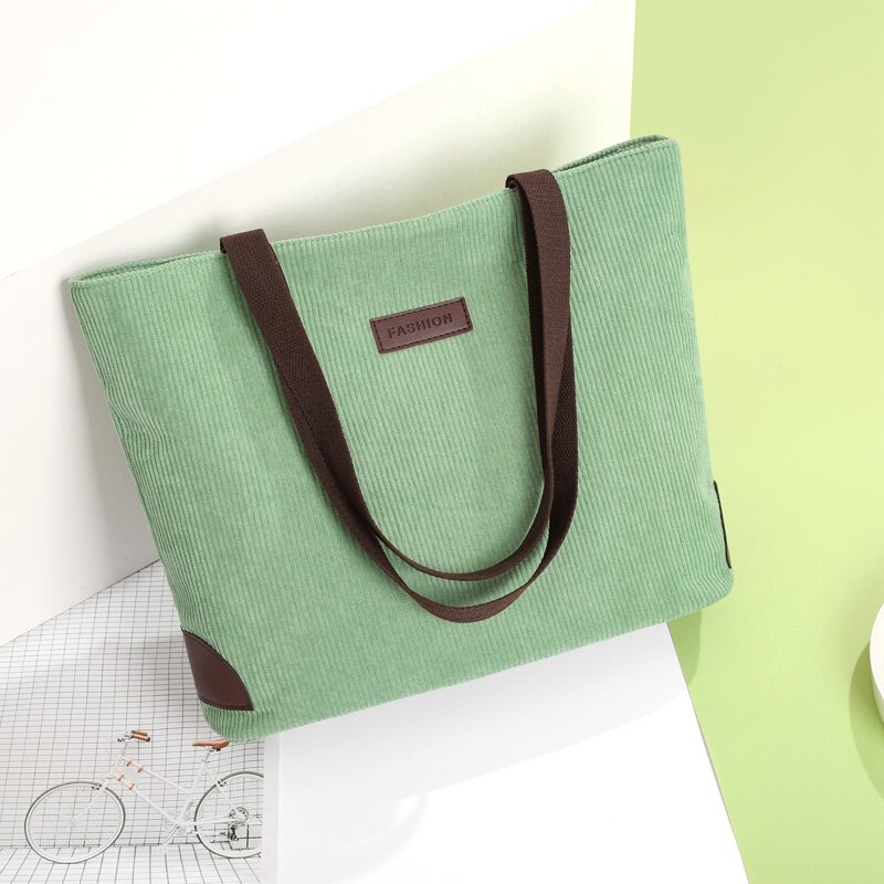 

Minimalist Tote Bag, Green
