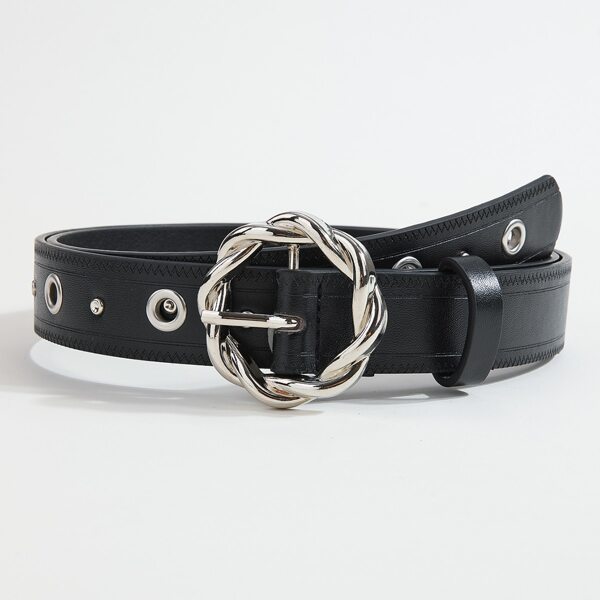 

Metal Buckle Belt, Multicolor