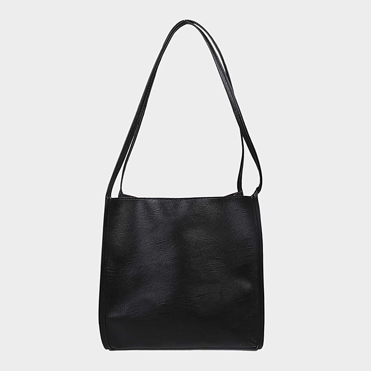 

Minimalist Tote Bag, Black
