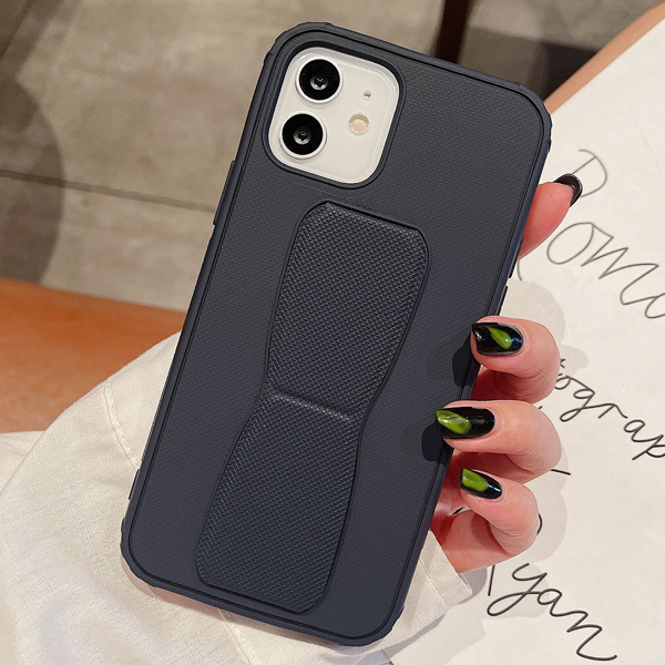 

Plain Phone Case With Wristband Holder, Blue