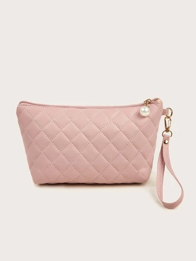 プレーンジッパーコスメティックバッグの画像