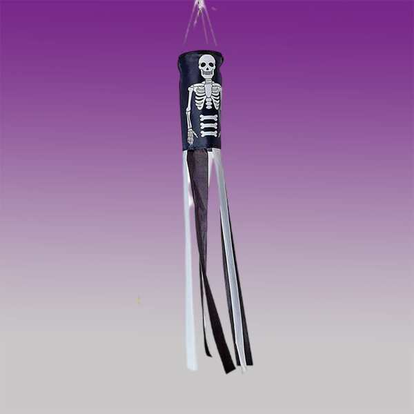 

1pc Halloween Hanging Decoration, Black and white