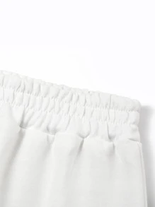 SHEIN Chàng trai trẻ 3pcs Eo đàn hồi Quần thể thao - Nhiều màu - Xem 3