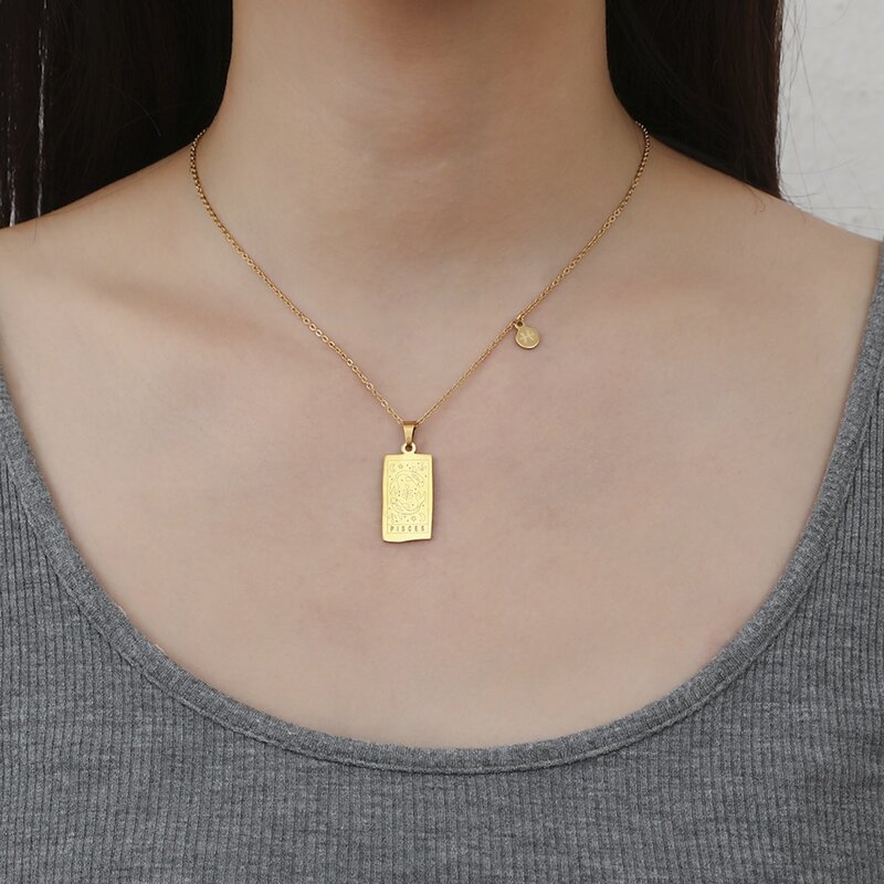 

Constellation Graphic Chain Necklace, Gold