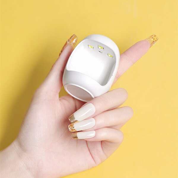 

1pc Portable Nail Lamp, White