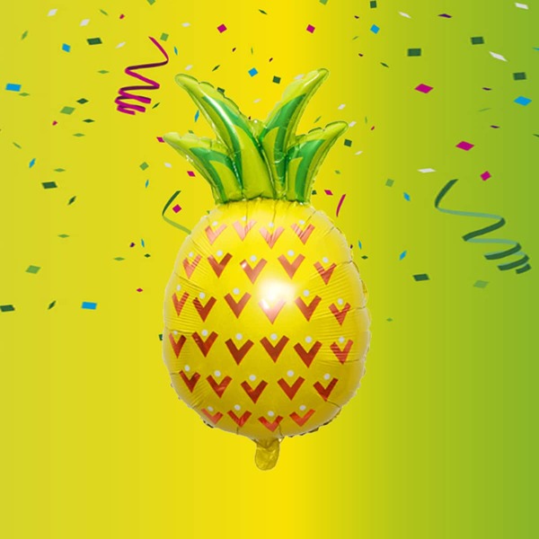 

1pc Pineapple Shaped Balloon, Yellow