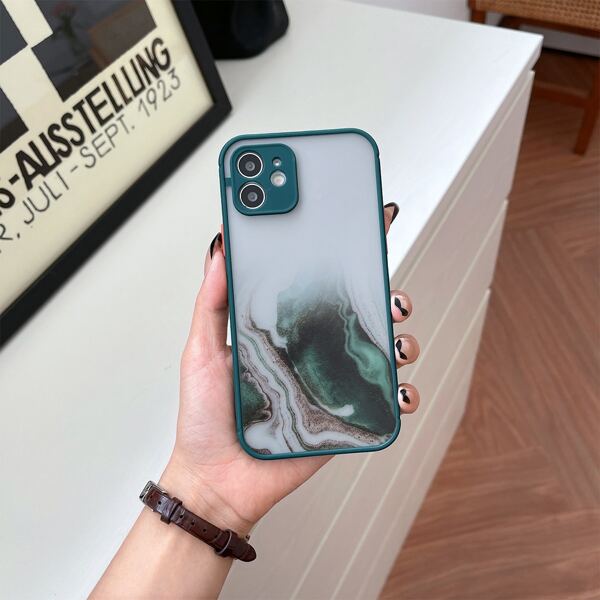 

Marble Pattern Phone Case, Multicolor