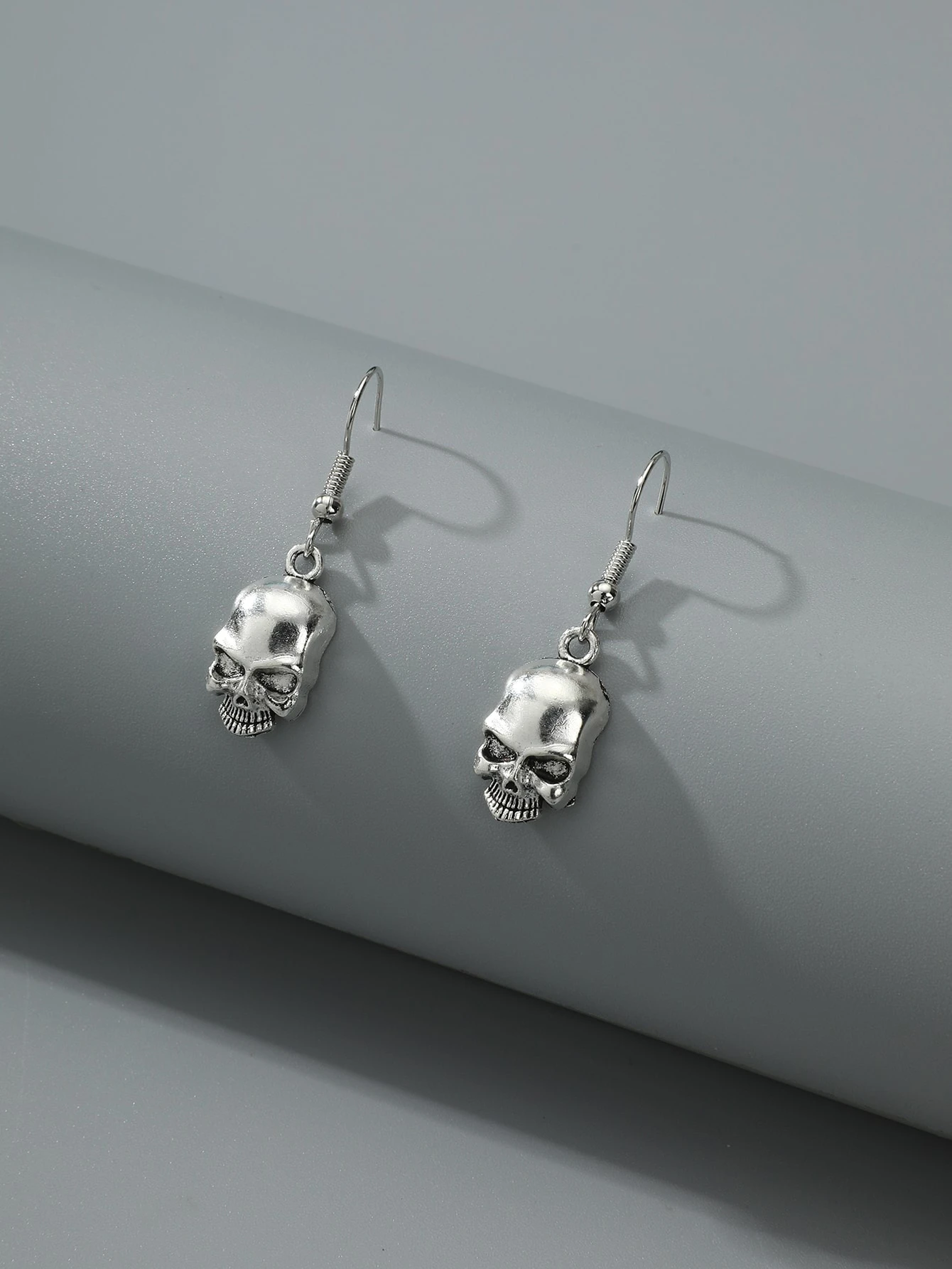Skull Drop Earrings