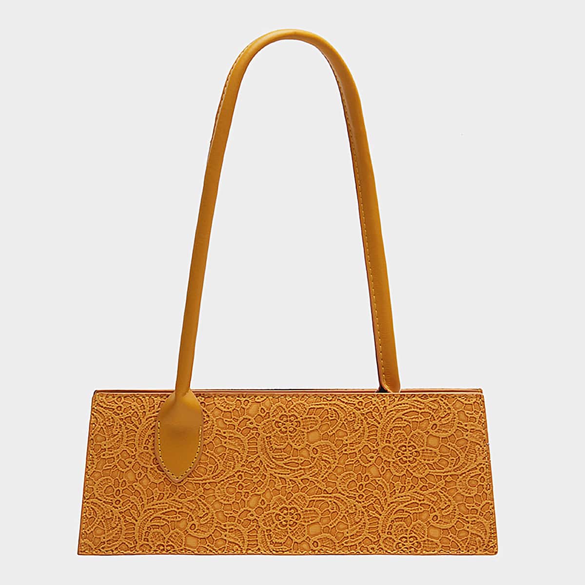 

Flower Graphic Shoulder Bag, Yellow