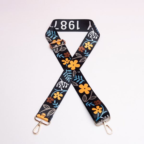 

Floral Graphic Bag Strap, Multicolor