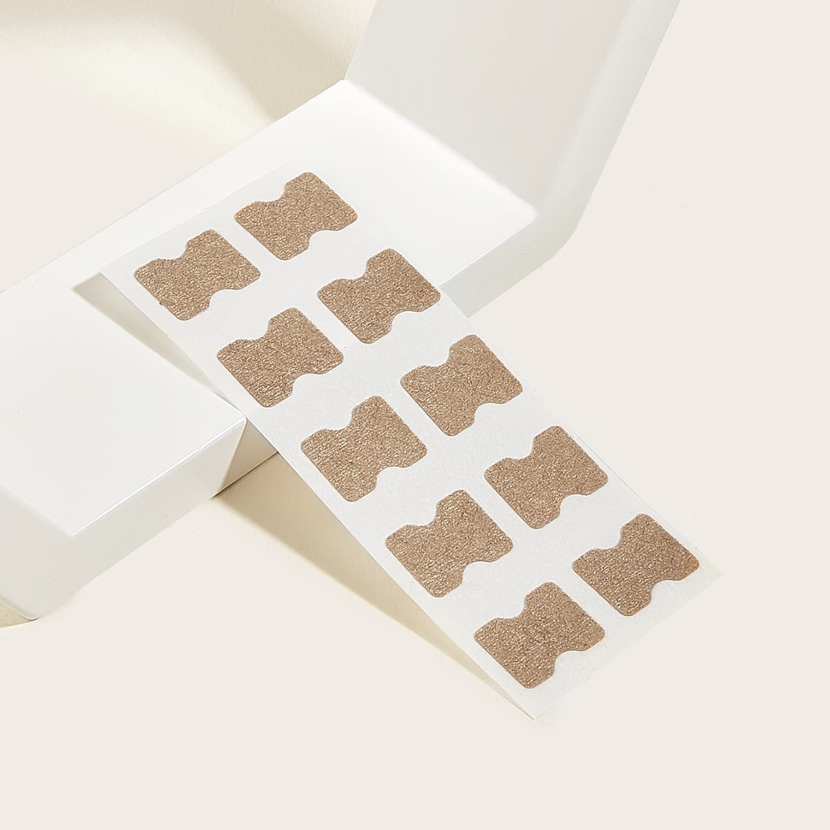 

10pcs Toenail Correction Sticker, Brown
