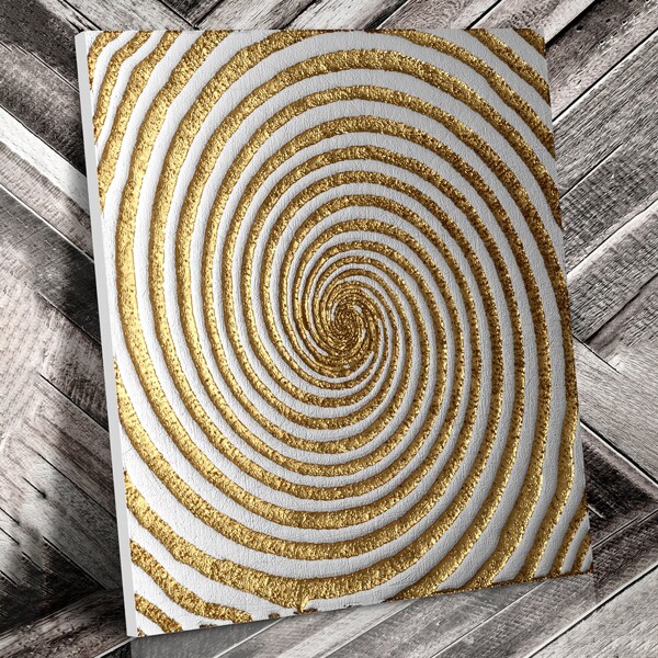 

Spiral Pattern Hanging Painting, Multicolor