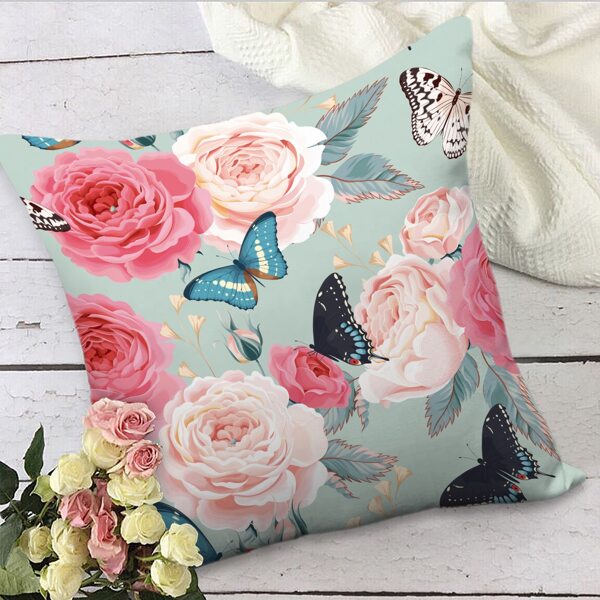 

Floral Pattern Cushion Cover Without Filler, Multicolor