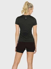 3pcs V-Neck Sports T-Shirt - Multicolor - View 2