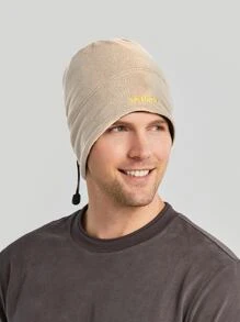 Cubrebocas Multifunción de doble cara con protección solar y anti-UV para cuello - Beis - Ver 4