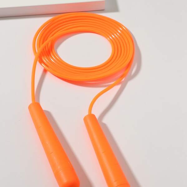 

Kids Carrot Shaped Handle Skipping Jump Rope, Orange