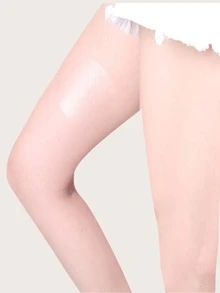 1 pieza Pegatina anti desgaste deportiva - Blanco - Ver 3