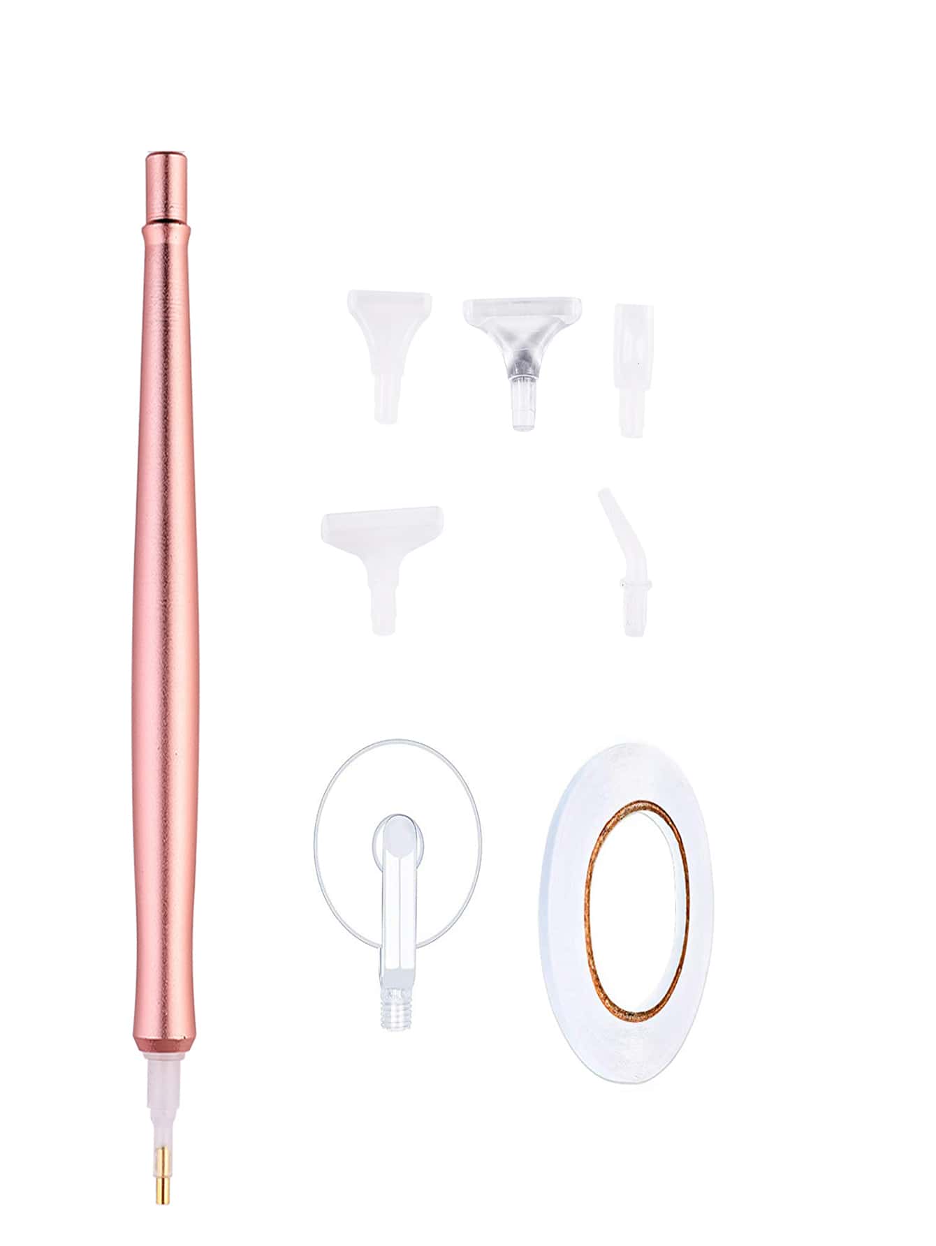 8入組DIY鑽石畫工具 - 粉色 - 查看 1