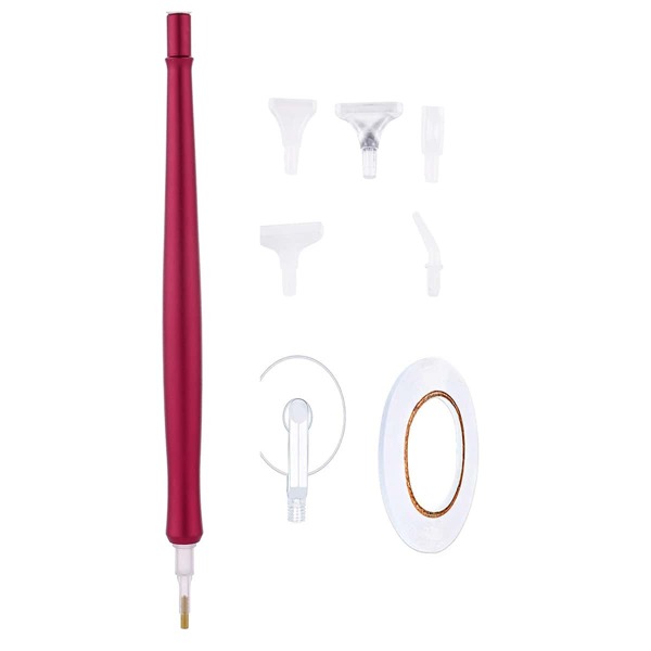 

8pcs DIY Diamond Painting Tool, Pink