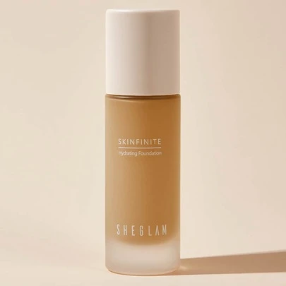 SHEGLAM Skinfinite 保濕粉底液-蜂蜜無瑕露水粉底液保濕遮瑕隱形毛孔遮瑕無毛孔不油膩輕盈自然柔軟液體粉底液 品牌 美容 化妝 化妝品 適合女性與女孩 完美搭配夏季春季 Y2K 時尚 流行 生日 母親節禮物 假期 派對準備就緒 最佳顏色