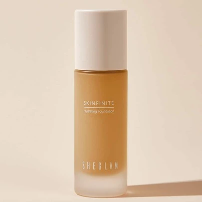 SHEGLAM Base De Maquillaje Hidratante Skinfinite-Sand Flawless Dewy Foundation Cobertura Hidratante Corrector De Poros Invisible Sin Poros No Grasoso Base De Maquillaje LíQuida Suave Y Natural Ligera Marca Belleza Maquillaje Maquullaje CosméTica Para Mujeres NiñAs Perfecto Para Invierno Primavera Verano Ideal Para Y2K Elegante Moda Adecuado Para CumpleañOs DíA De La Madre Regalo Fiesta Listo Mejor Color