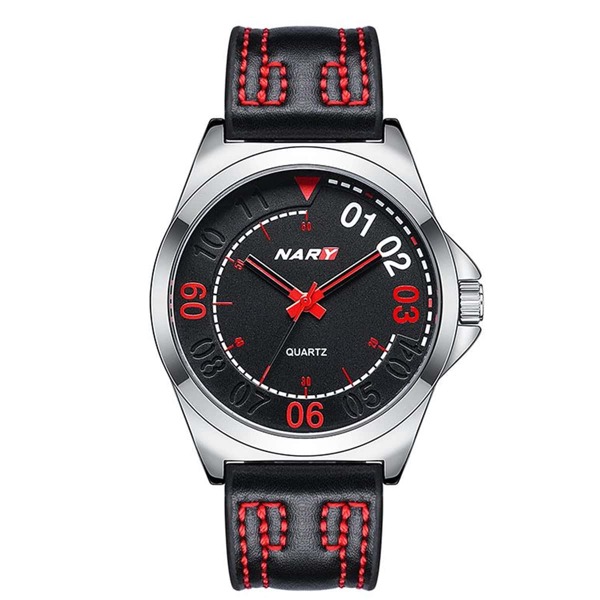 

Men Round Pointer Quartz Watch