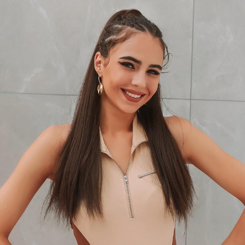 

Long Straight Ponytail Hair Extension, Brown