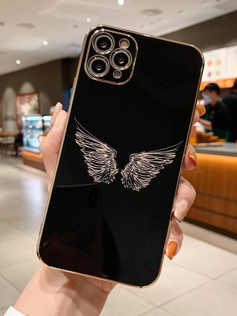 Wings Pattern Phone Case Compatible With IPhone 11,IPhone 13,IPhone 14 Pro Max - Multicolor - View 1