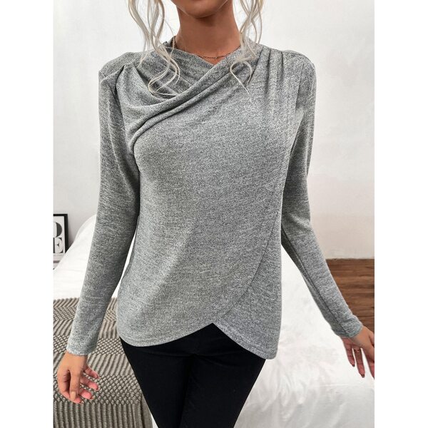 

Space Dye Cross Tee, Grey