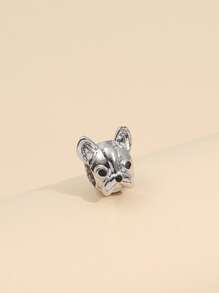 Accesorio de joya DIY perro con diseño - Plateado - Ver 1