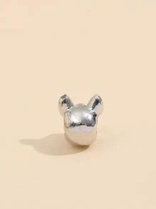 Accesorio de joya DIY perro con diseño - Plateado - Ver 2