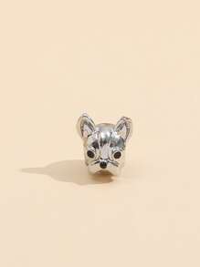 Accesorio de joya DIY perro con diseño - Plateado - Ver 3