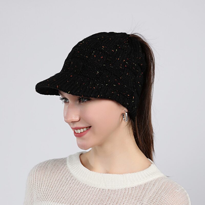 

Simple Knit Hat, Multicolor