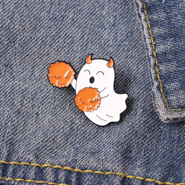 

Halloween Ghost Brooch, Multicolor