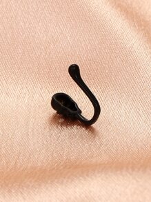 Brazalete de nariz con decoración de calavera - Negro - Ver 4