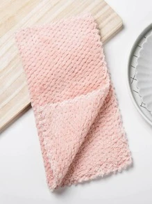 5 bucăți cârpă de curățare simplă aleatorie - Multicolor - Vizualizare 3