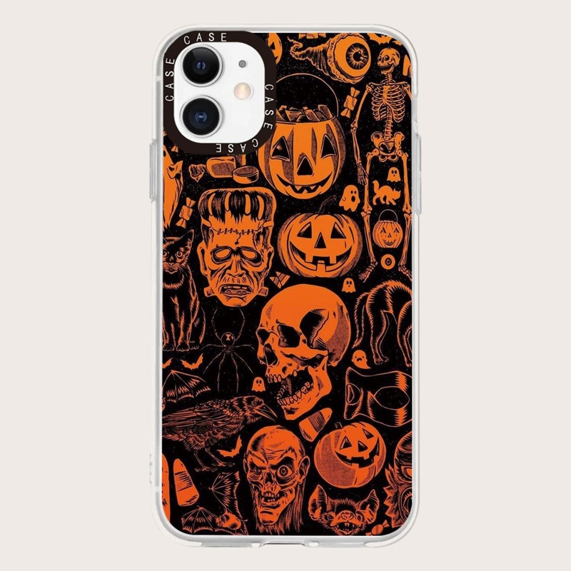 

Halloween Pumpkin Pattern Phone Case, Multicolor