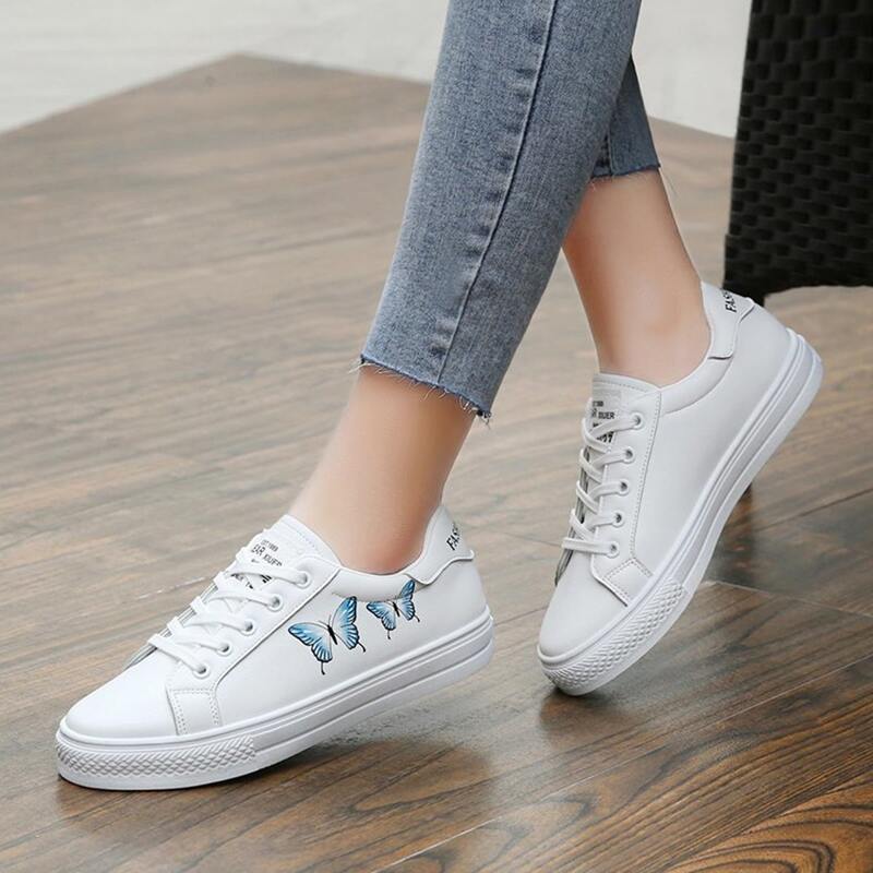 

Butterfly Graphic Skate Shoes, White