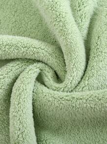 1条水果刺绣超细纤维浴巾或手巾，家居浴室装饰，适用于美容院、酒店、运动场所、家庭浴室等，可用作浴巾、护肤浴巾。 - 綠色 - 查看 7