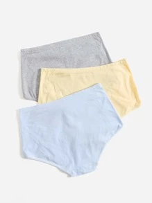 SHEIN 3pack Maternity Cartoon Graphic Panty Set For Mother