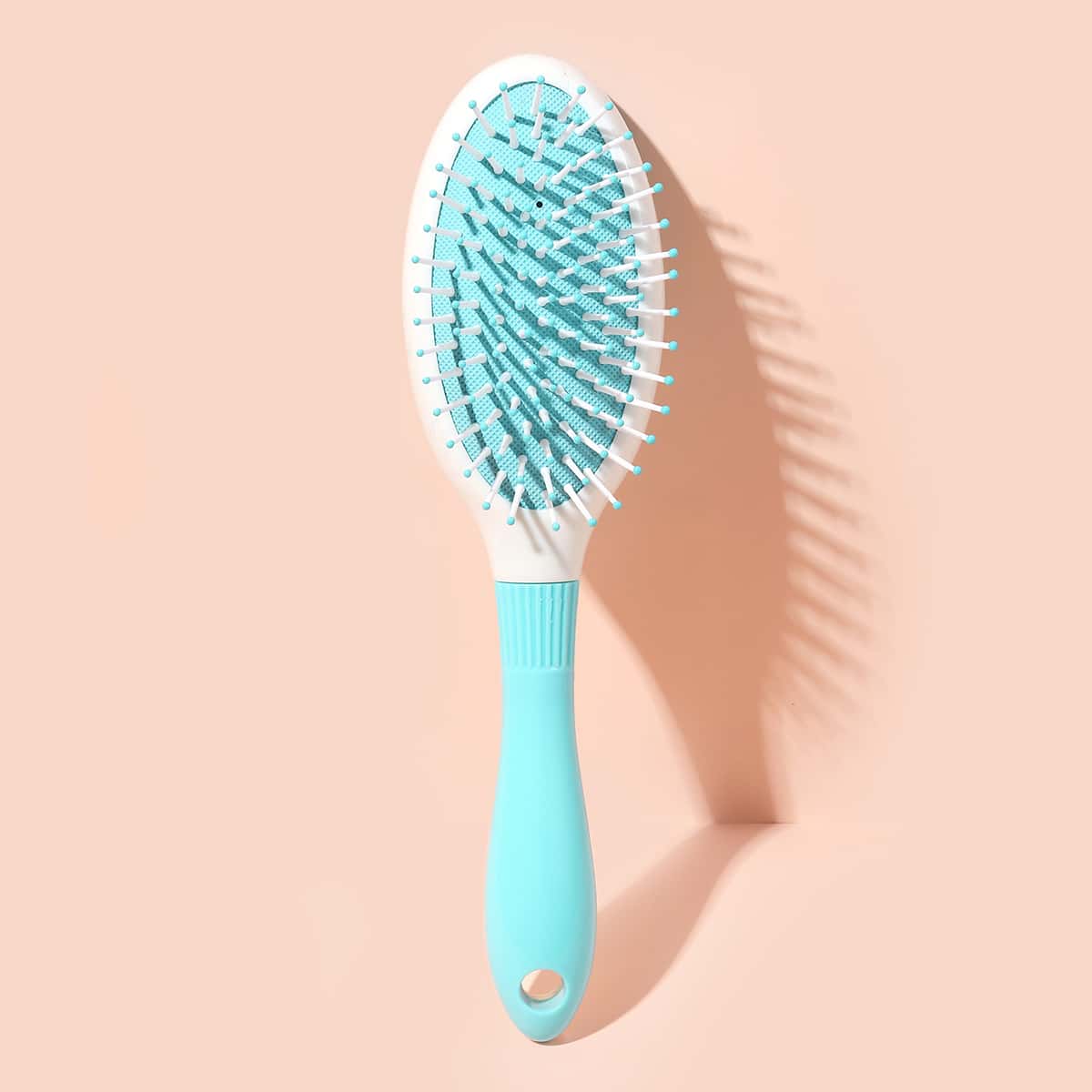 

1pc Cushion Hair Brush, Blue