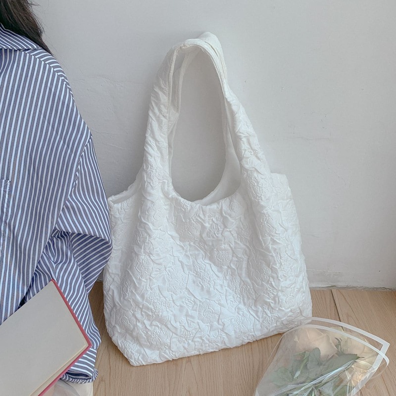 

Minimalist Shoulder Bag, White