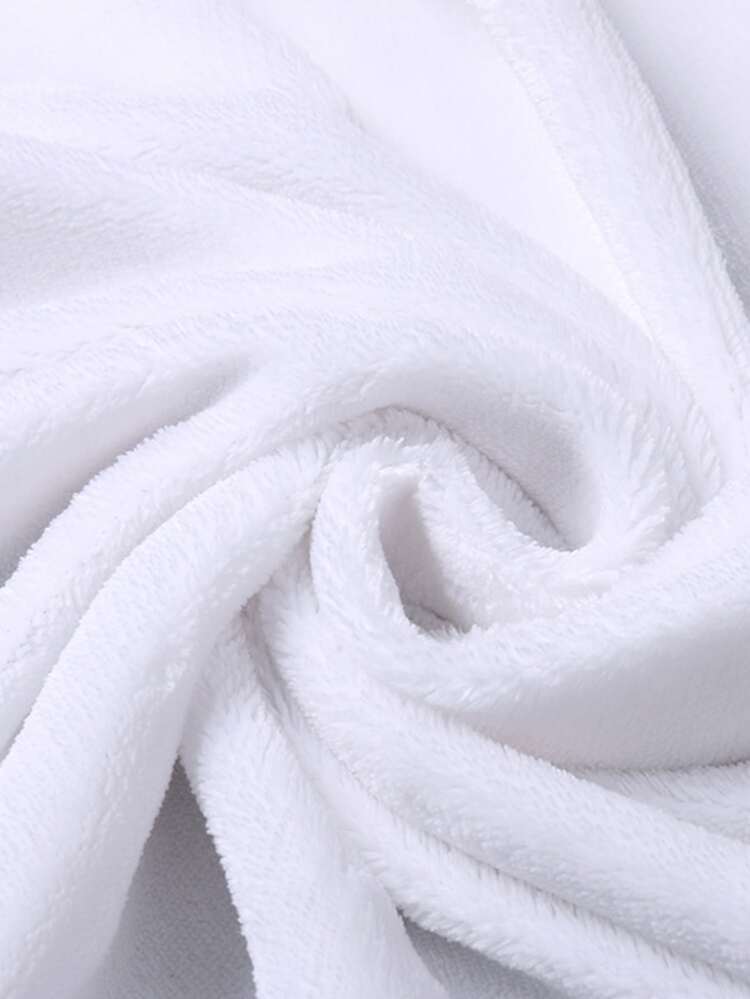 Christmas Dog Print Blanket - Multicolor - View 2