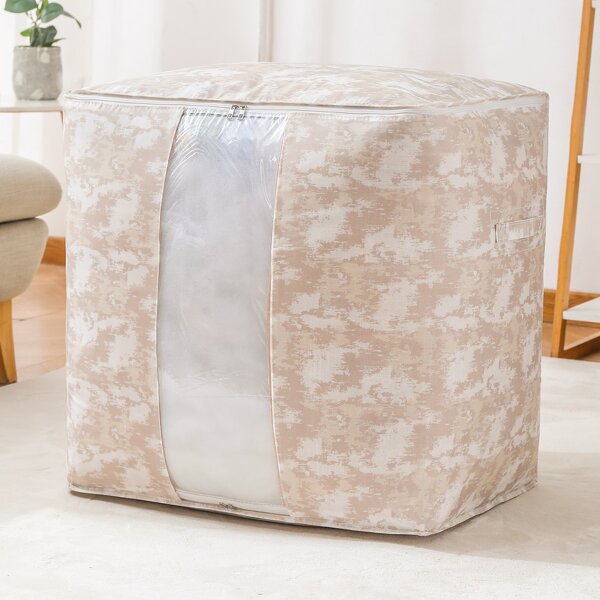 

1pc Camo Print Closet Storage Bag, Khaki