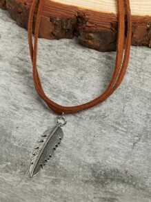 Gargantilla simple a capas - Café integral - Ver 3