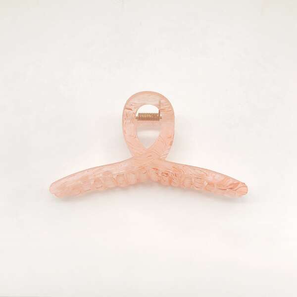 

Simple Hair Claw, Pink