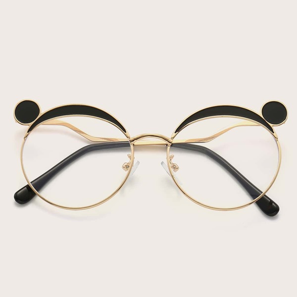 

Toddler Kids Round Frame Eyeglasses, Multicolor